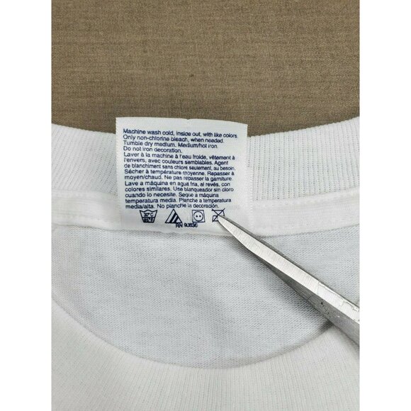 Olympic Torch Relay Port And Company Adult Large White Cotton T Shirt - Picture 9 of 9